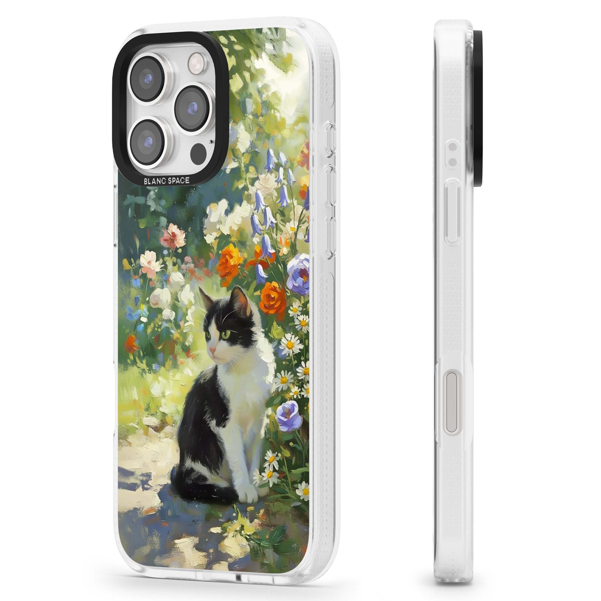 Cat In The Meadow for her iPhone case | Clear Case Impact Air case for iPhone 16 Pro, iPhone 16 Pro Max
