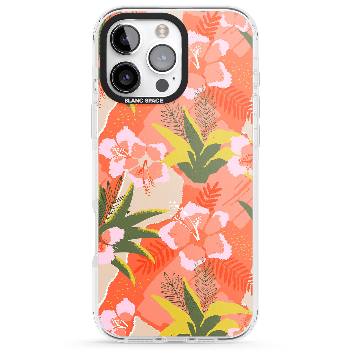 Hawaiian Flowers Abstract Pattern