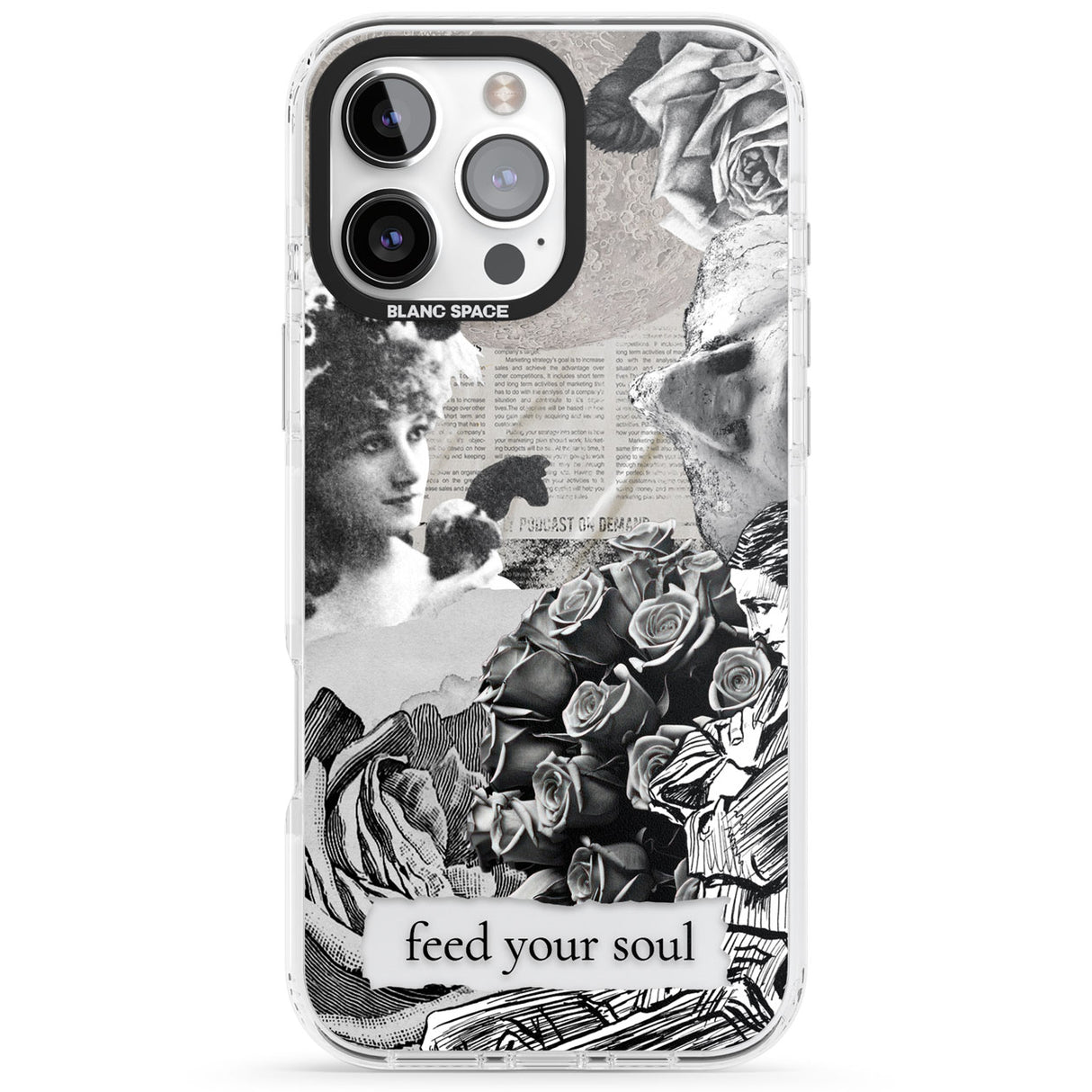 Feed Your Soul Impact Phone Case for iPhone 16 Pro, iPhone 16 Pro Max