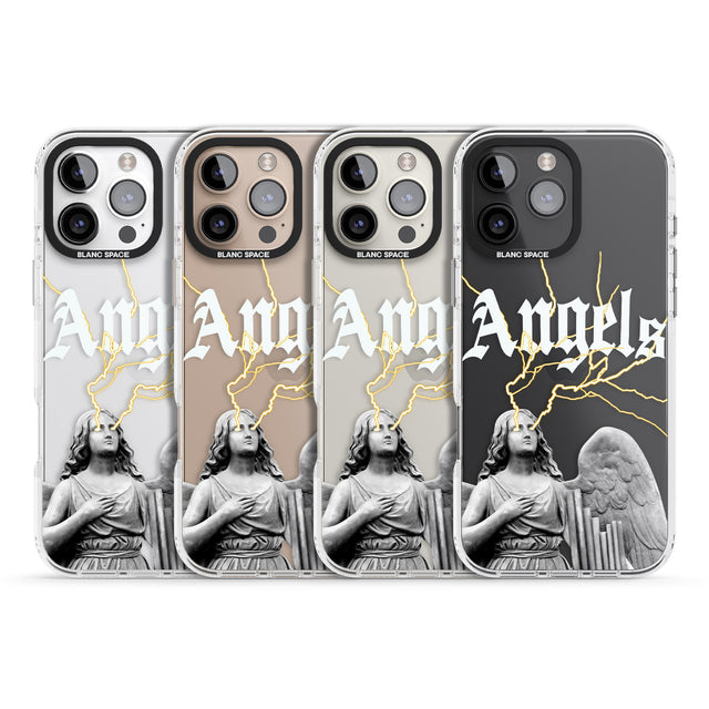 iPhone 16 Pro Max ANGELS Black Impact Phone Case