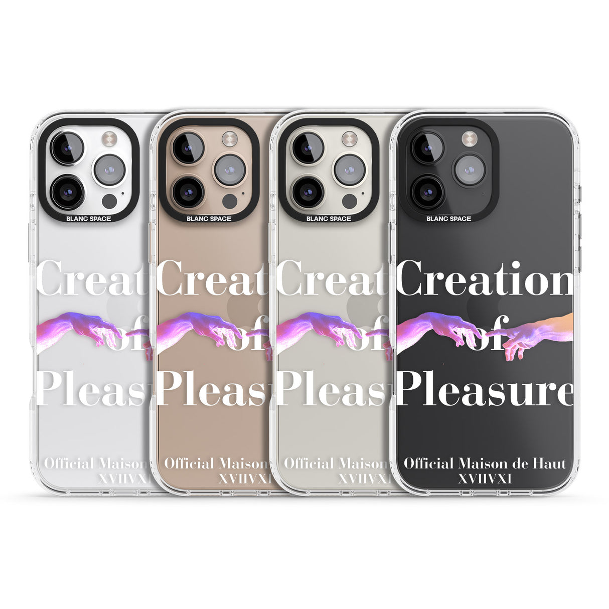 iPhone 16 Pro Max Creation of Pleasure Black Impact Phone Case