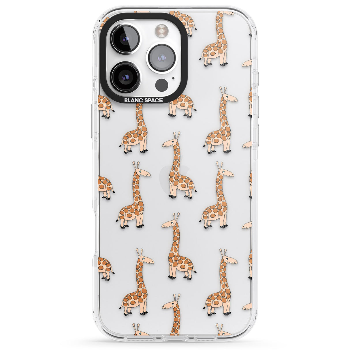 Cute Giraffe Pattern Clear