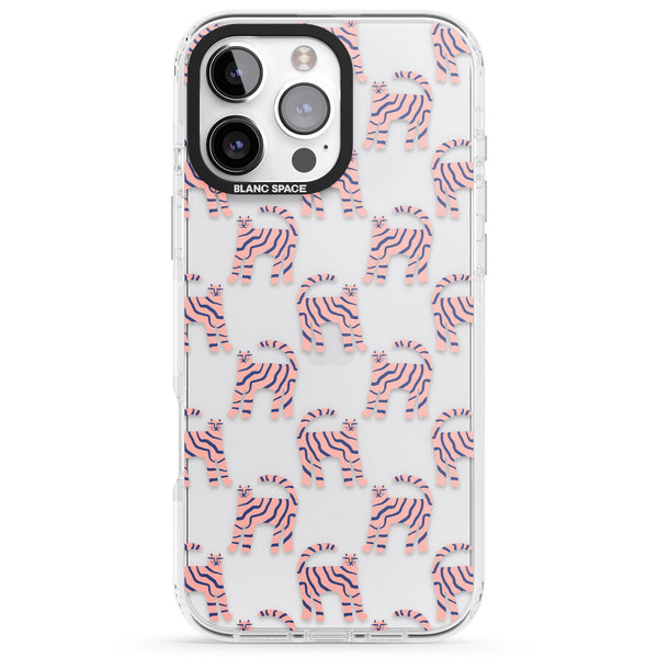 Pink And Blue Cat Pattern