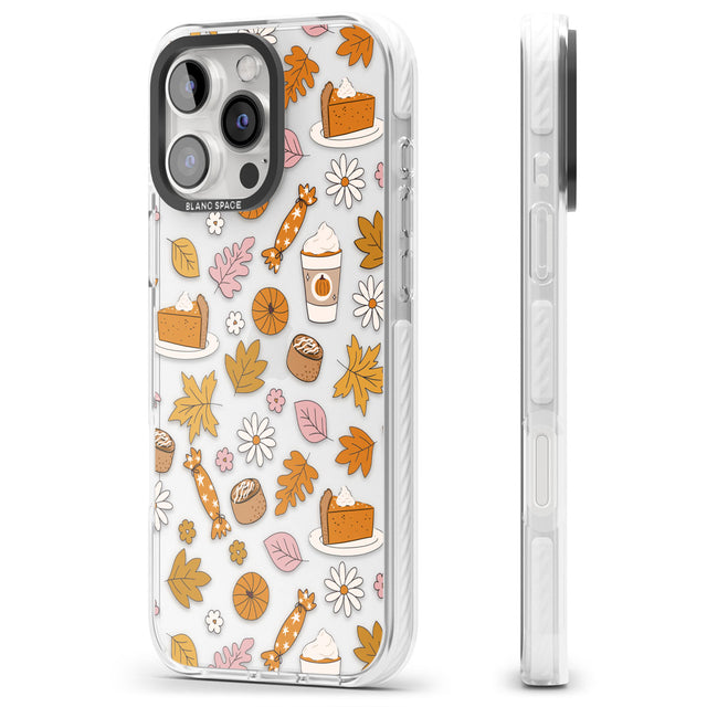 Pumpkin Spice Impact Phone Case for iPhone 16 Pro, iPhone 16 Pro Max