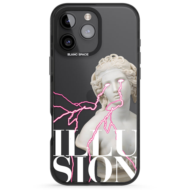 iPhone 16 Pro Max ILLUSION Black Impact Phone Case