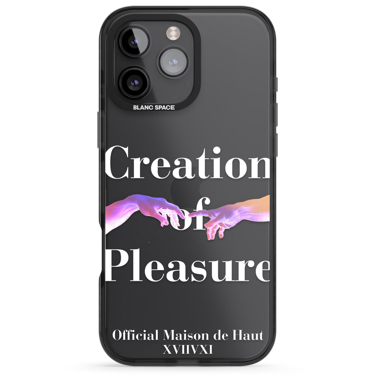 iPhone 16 Pro Max Creation of Pleasure Black Impact Phone Case