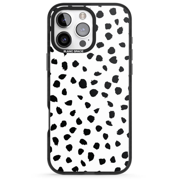 White Dalmatian Print