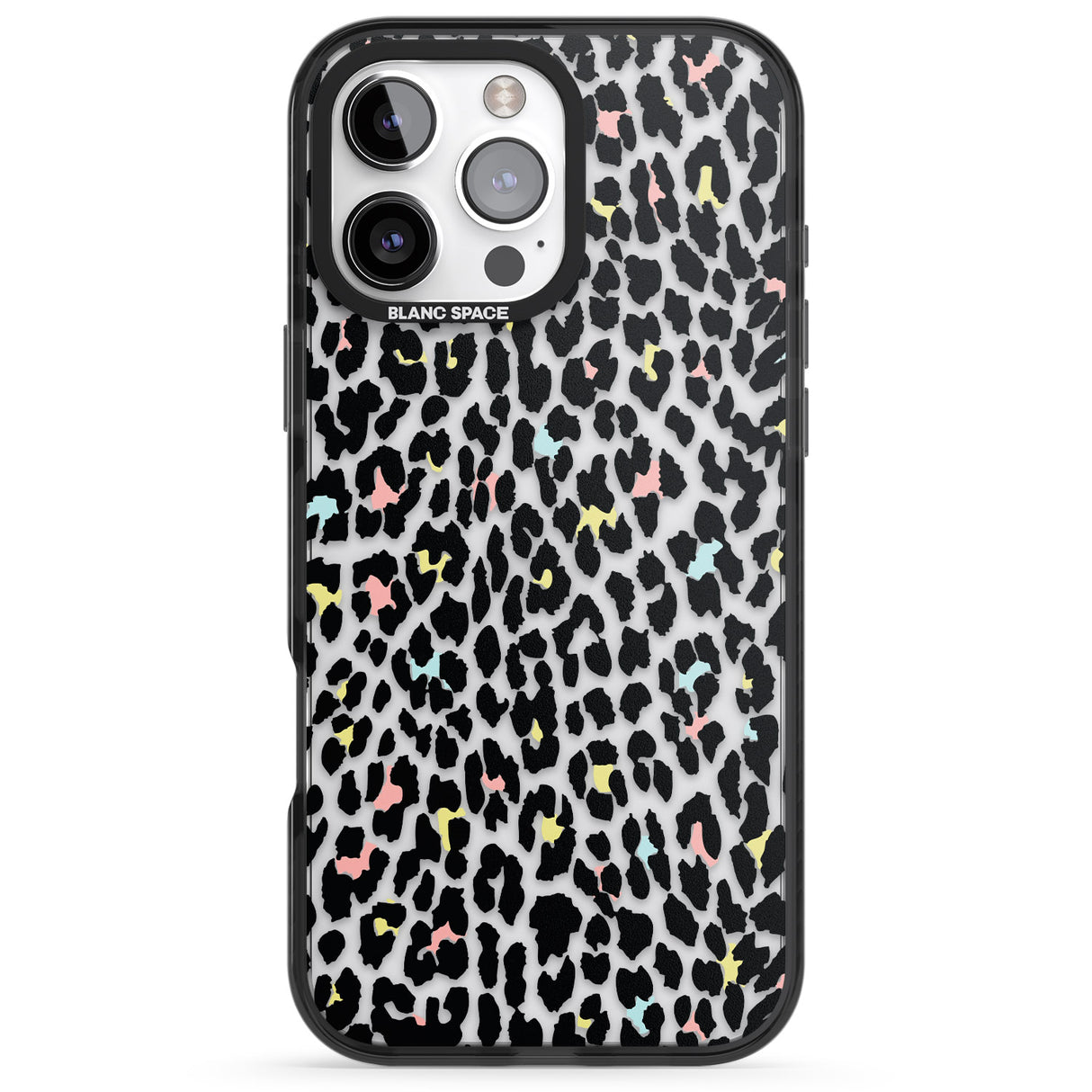 Mixed Pastels Leopard Print - Transparent