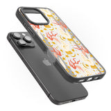 iPhone 16 Pro Max Hand Watcher Pattern Black Impact Phone Case