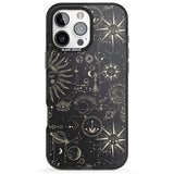 iPhone 16 Pro Max Suns & Planets Black Impact Phone Case