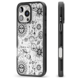 iPhone 16 Pro Max Suns & Planets Astrological Black Impact Phone Case