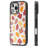 Autumn Leaves Black Impact Phone Case for iPhone 16 Pro, iPhone 16 Pro Max