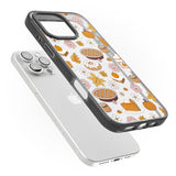 Pumpkin Pie & Autumn Treats Black Impact Phone Case for iPhone 16 Pro, iPhone 16 Pro Max