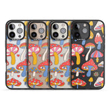 iPhone 16 Vibrant Shrooms Clear Impact Phone Case