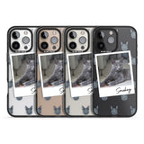 iPhone 16 Pro Max Personalised Korat Cat Photo Black Impact Phone Case