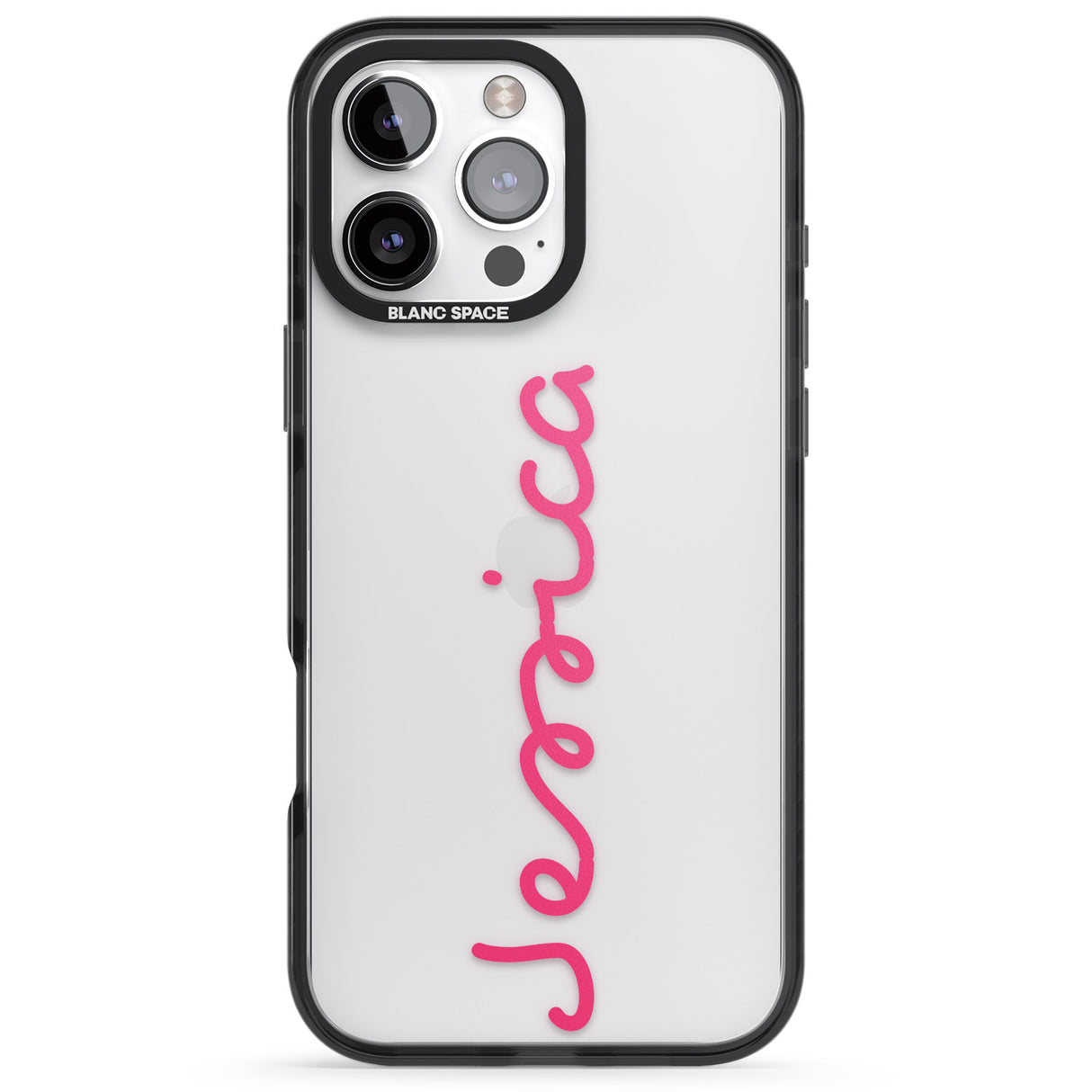 iPhone 16 Pro Max Personalised Summer Name Black Impact Phone Case