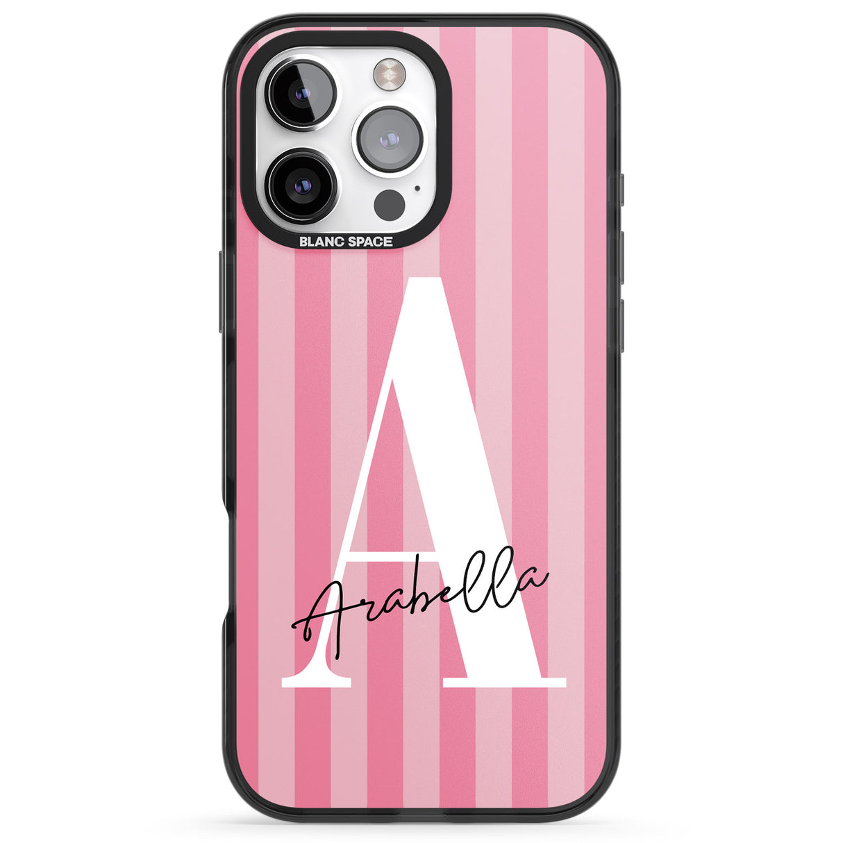 Personalised Pink on Pink Stripes