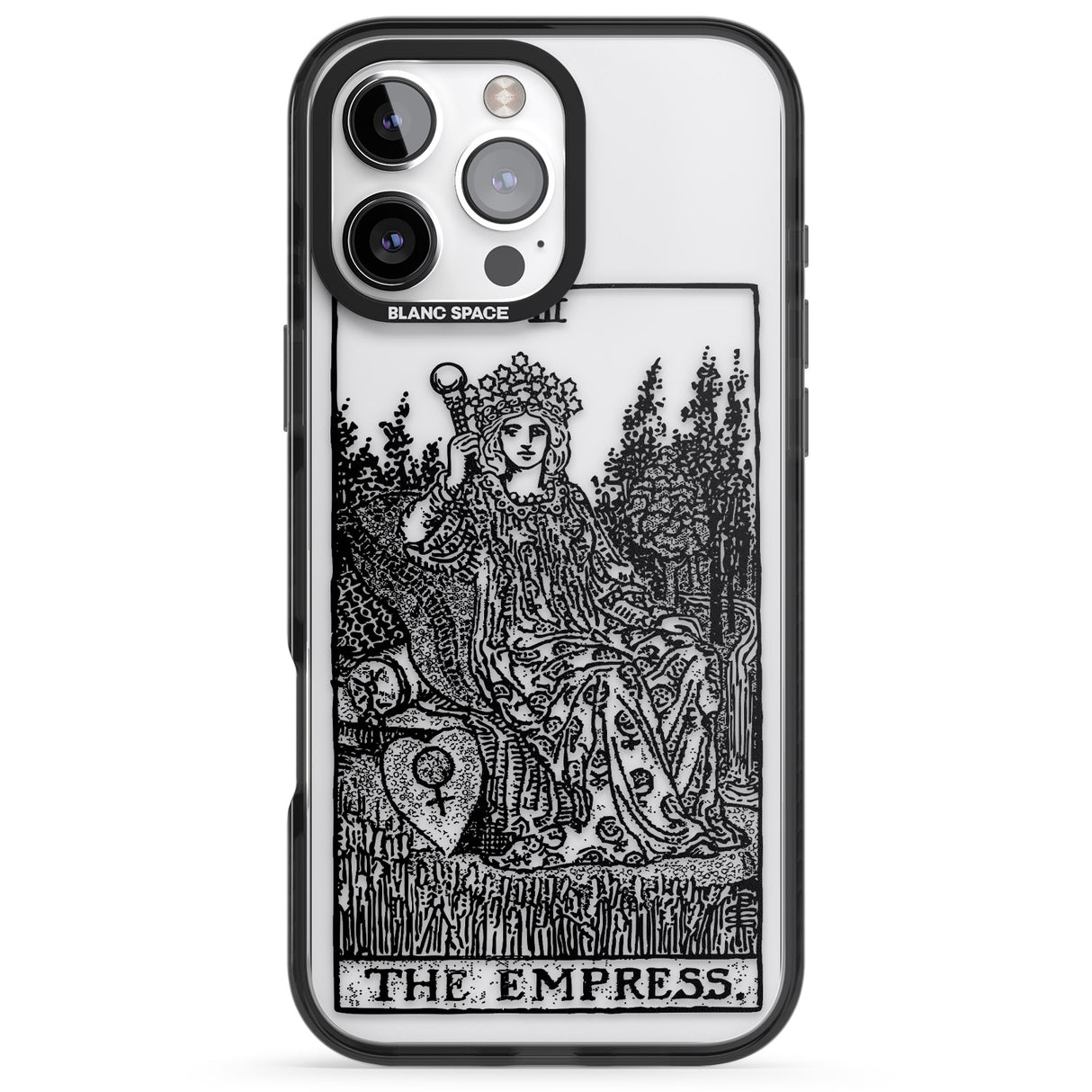 Personalised The Empress Tarot Card - Transparent