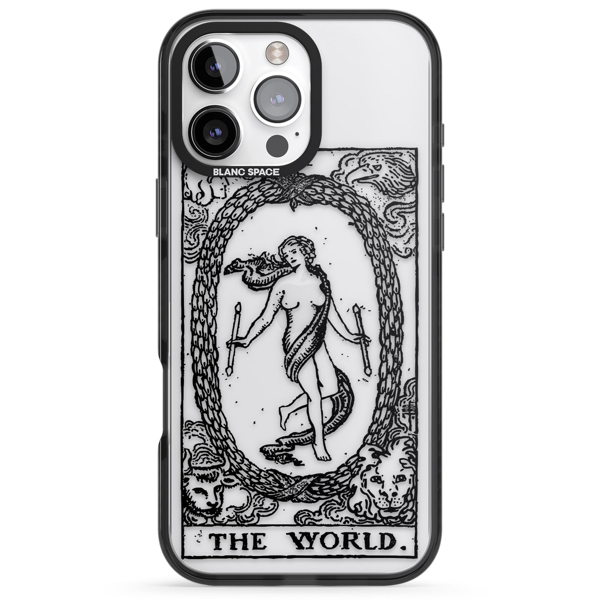 Personalised The World Tarot Card - Transparent