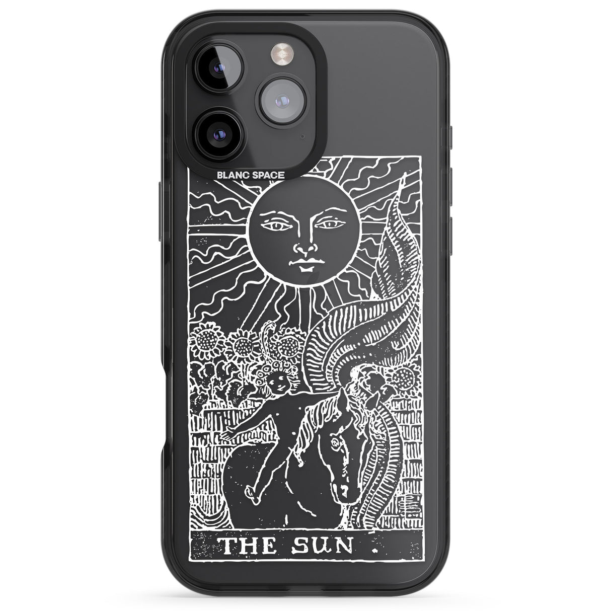 Personalised The Sun Tarot Card - White Transparent