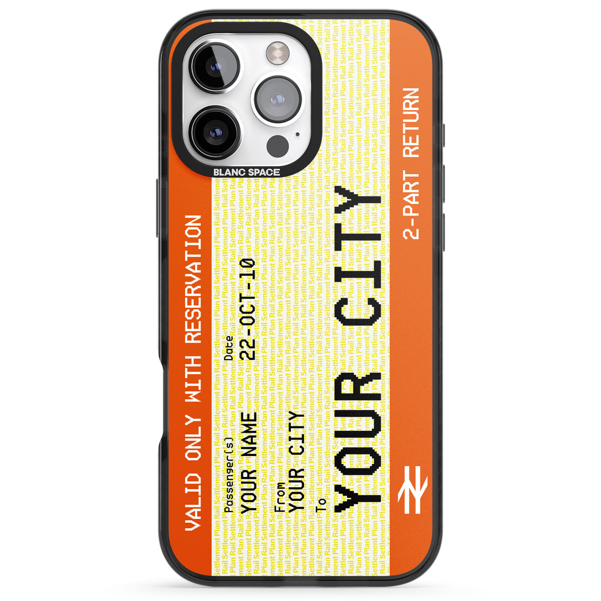 Personalised Create Your Own Train Ticket