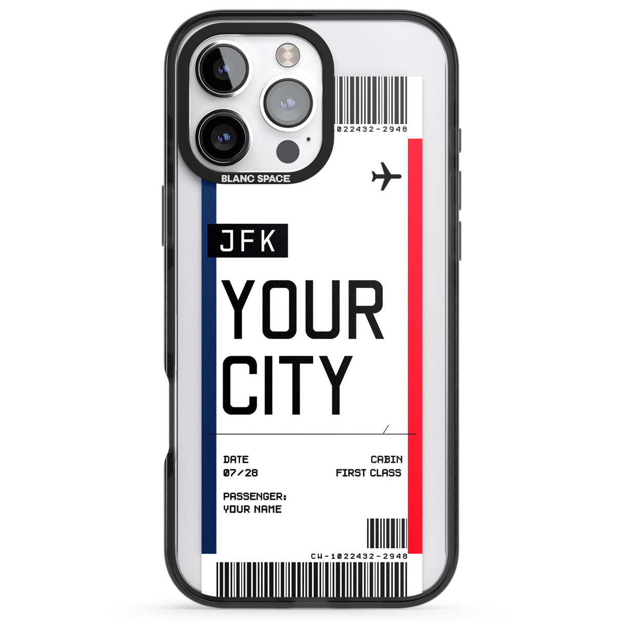 Personalised Create Your Own Boarding Pass Ticket