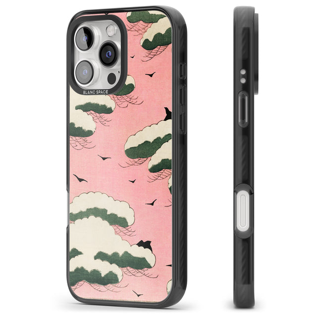 iPhone 16 Pro Max Japanese Pink Sky by Watanabe Seitei Black Impact Phone Case