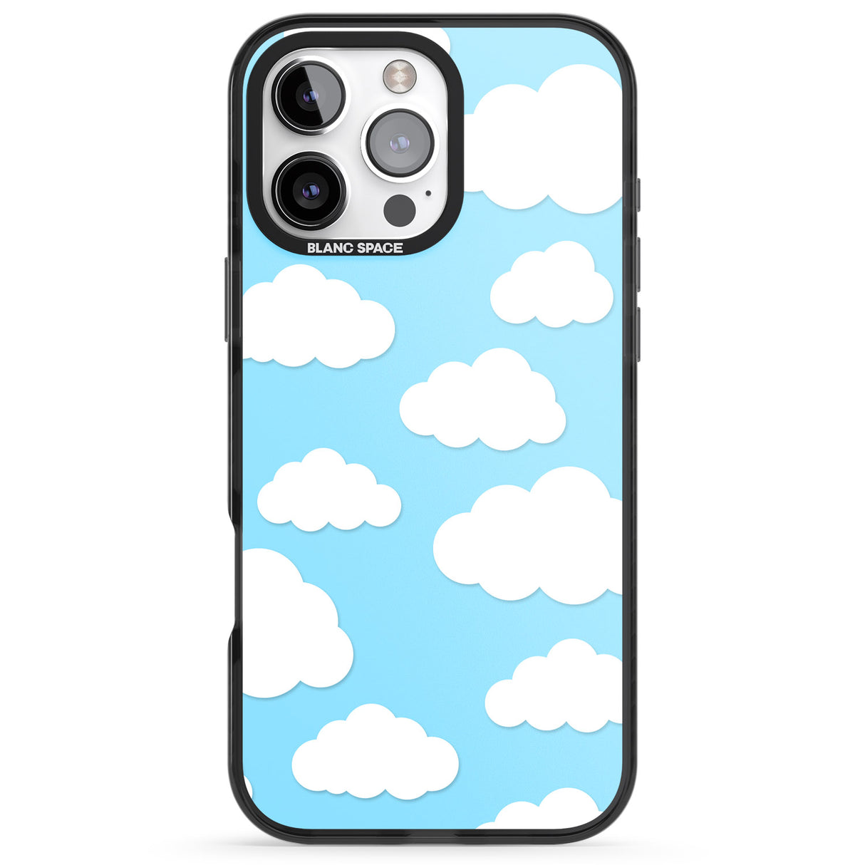 Blue Sky & Clouds Pattern