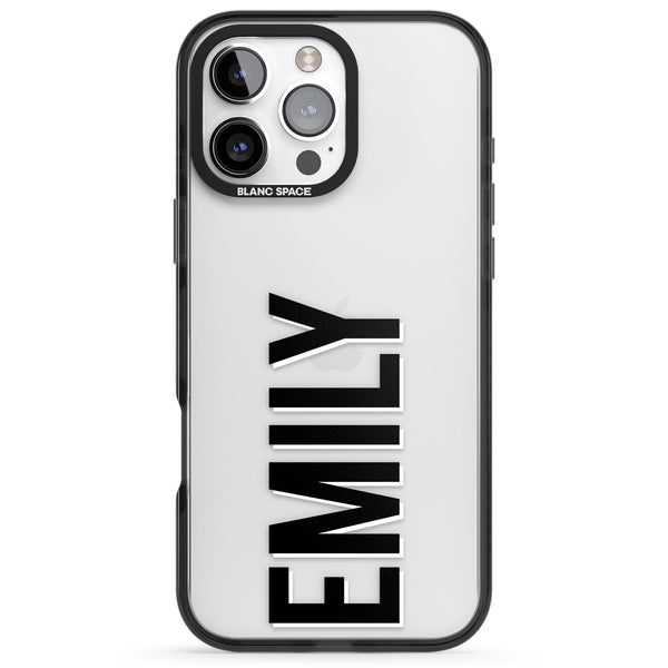 Personalised Vertical Name