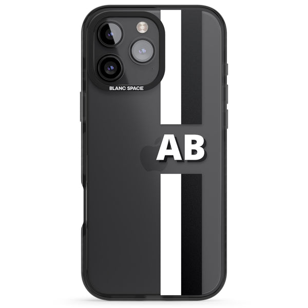Personalised Bold Two Stripe Name