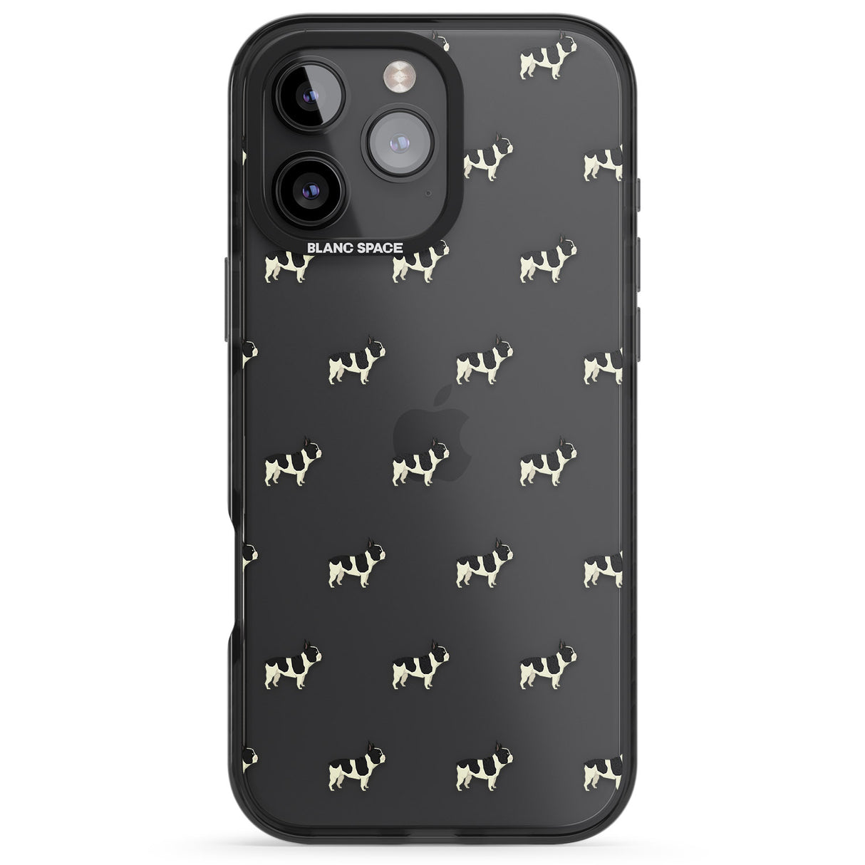 French Bulldog Dog Pattern Clear