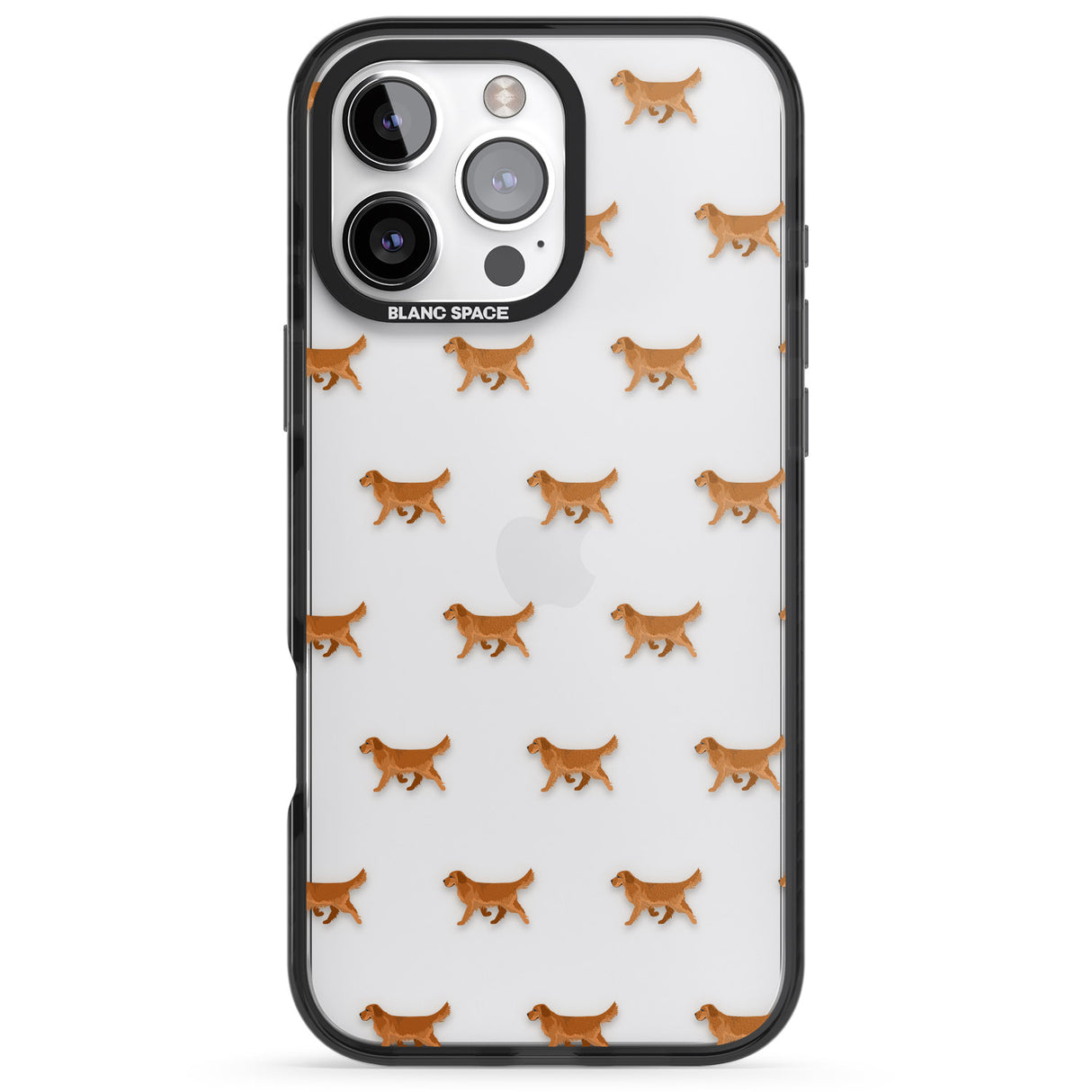 Golden Retriever Dog Pattern Clear