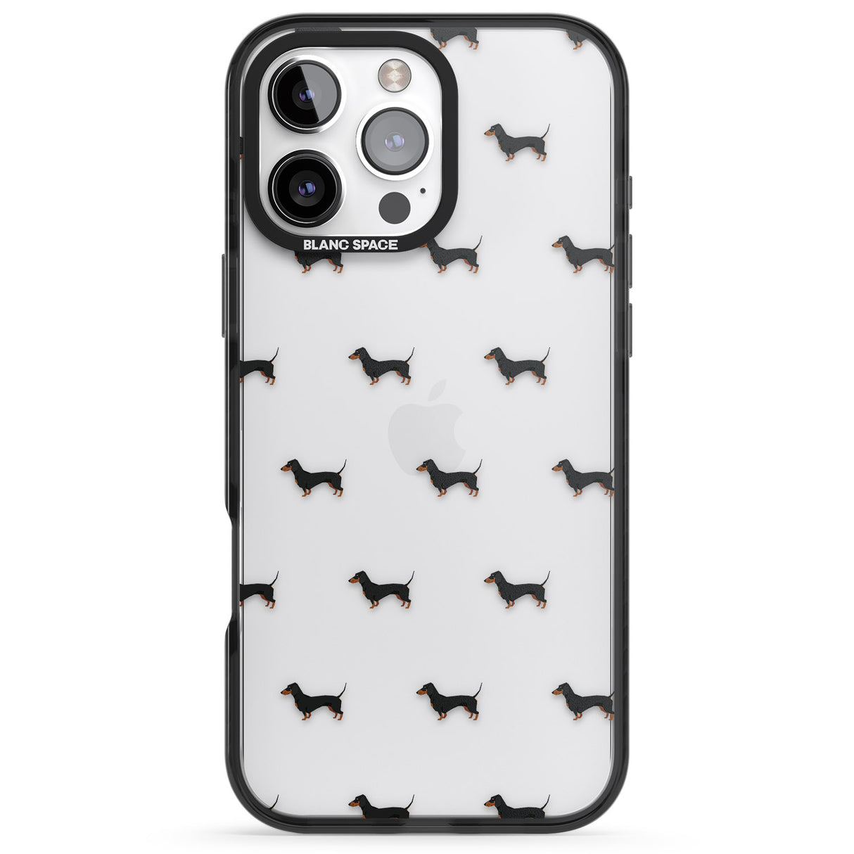 Dachshund Dog Pattern Clear