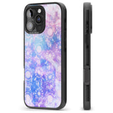 iPhone 16 Pro Max Dreamcatcher Pattern Galaxy Print Tie Dye Black Impact Phone Case