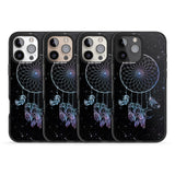 iPhone 16 Pro Max Dreamcatcher Space Stars Galaxy Print Black Impact Phone Case