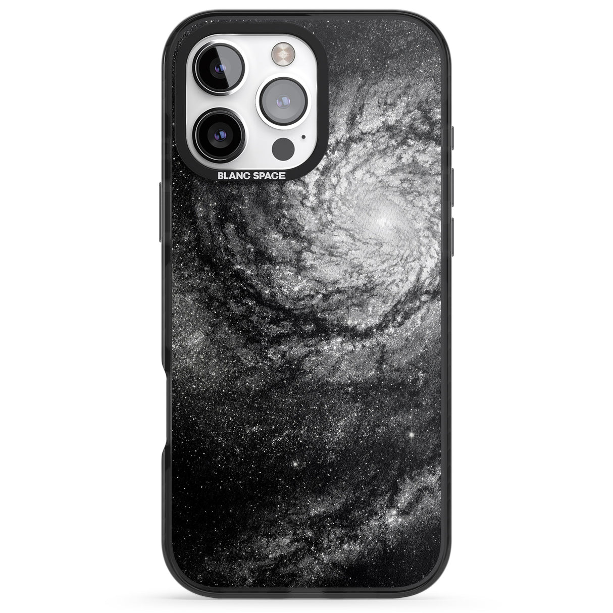 iPhone 16 Pro Max Night Sky Galaxies: Milky Way Galaxy Black Impact Phone Case