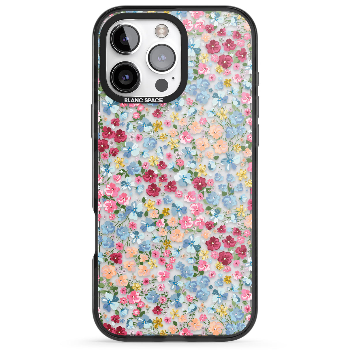 iPhone 16 Pro Max Venetian Meadow Black Impact Phone Case