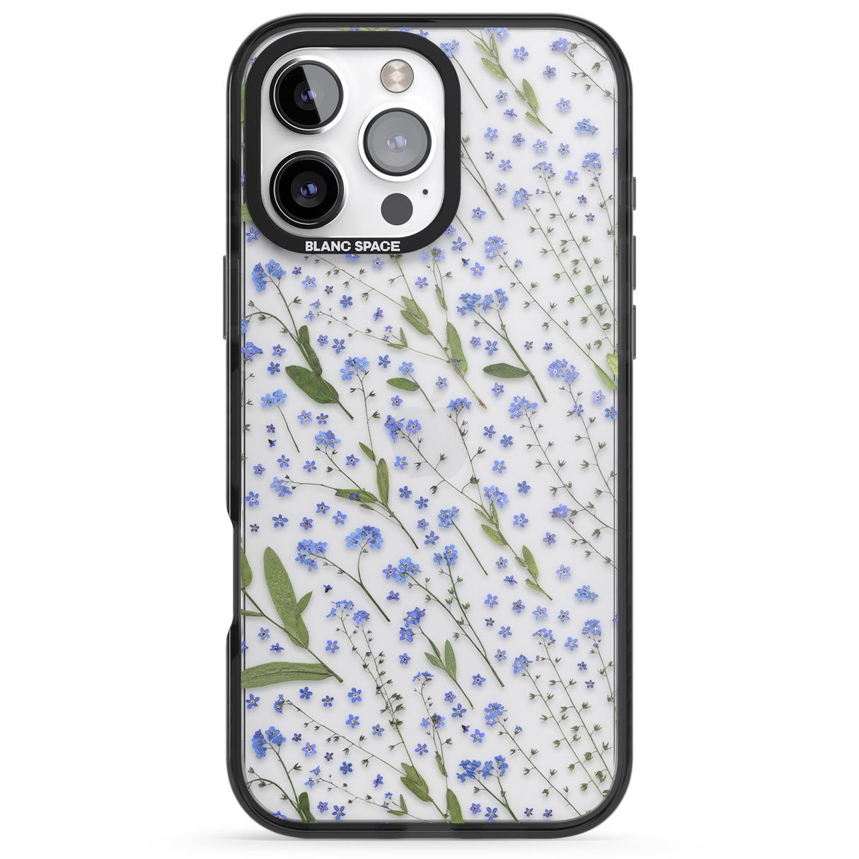 Blue Wild Flower Design