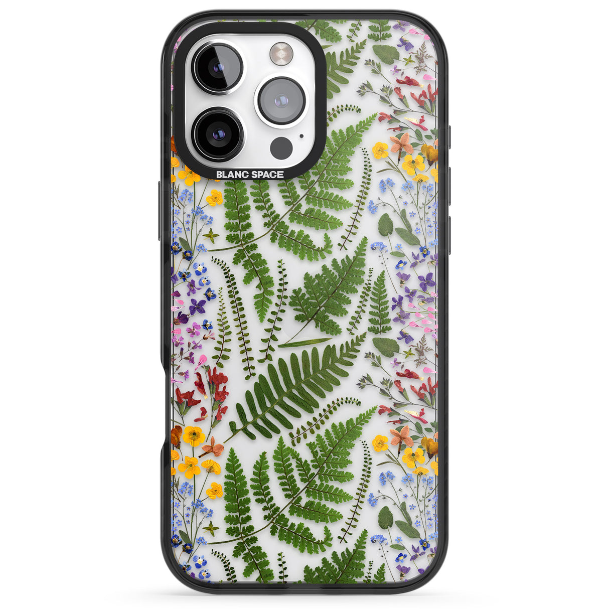 Busy Floral and Fern Design