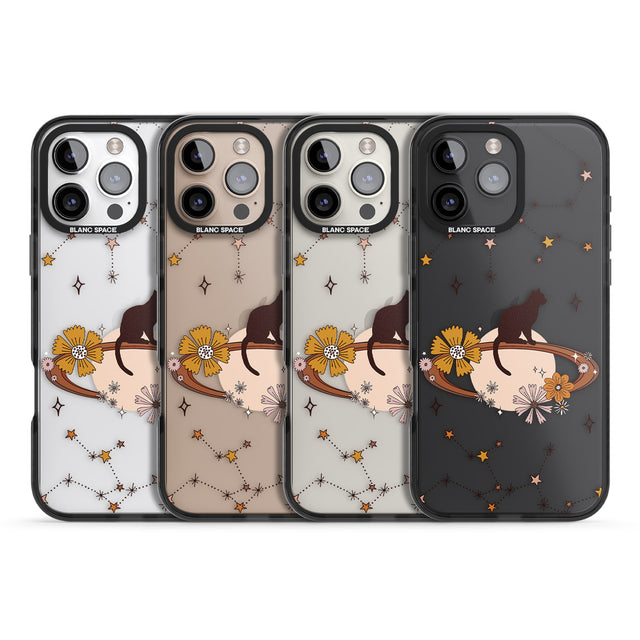 iPhone 16 Pro Max Feline Phenomenon Black Impact Phone Case