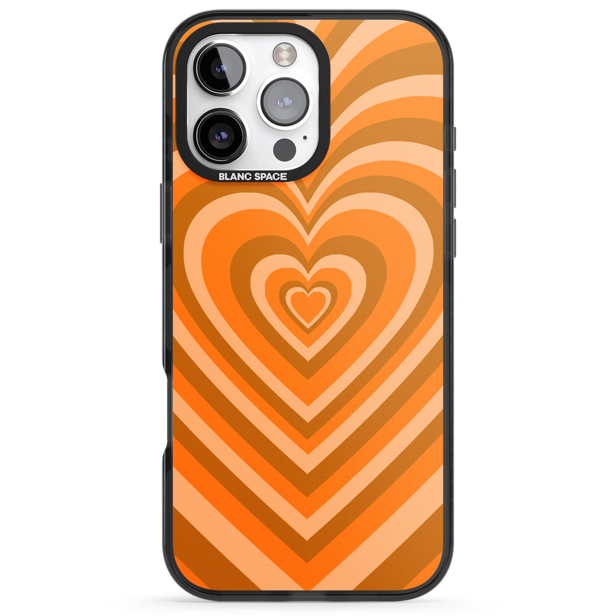 Orange Heart Illusion