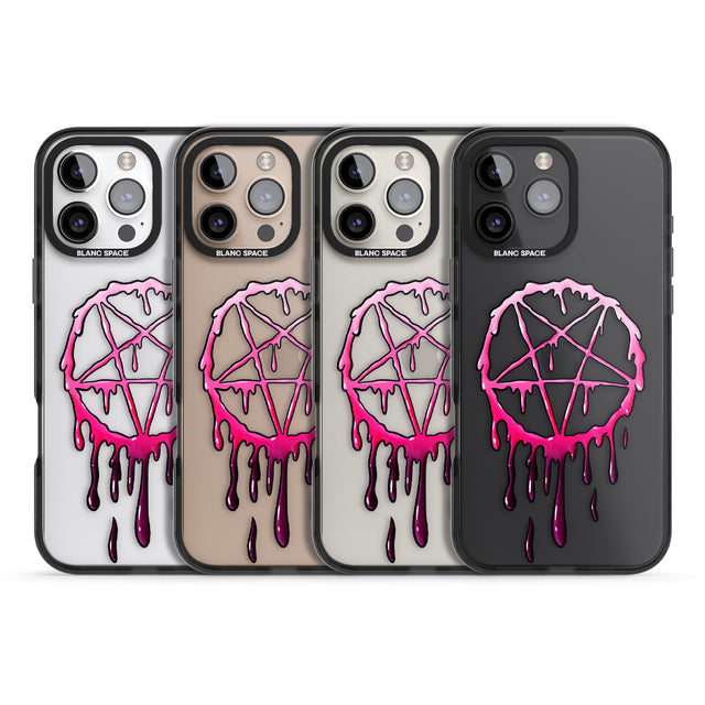 iPhone 16 Pro Max Pentagram of Blood Black Impact Phone Case