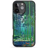 Bamboo Grove of Saga Black Impact Phone Case for iPhone 16 Pro, iPhone 16 Pro Max