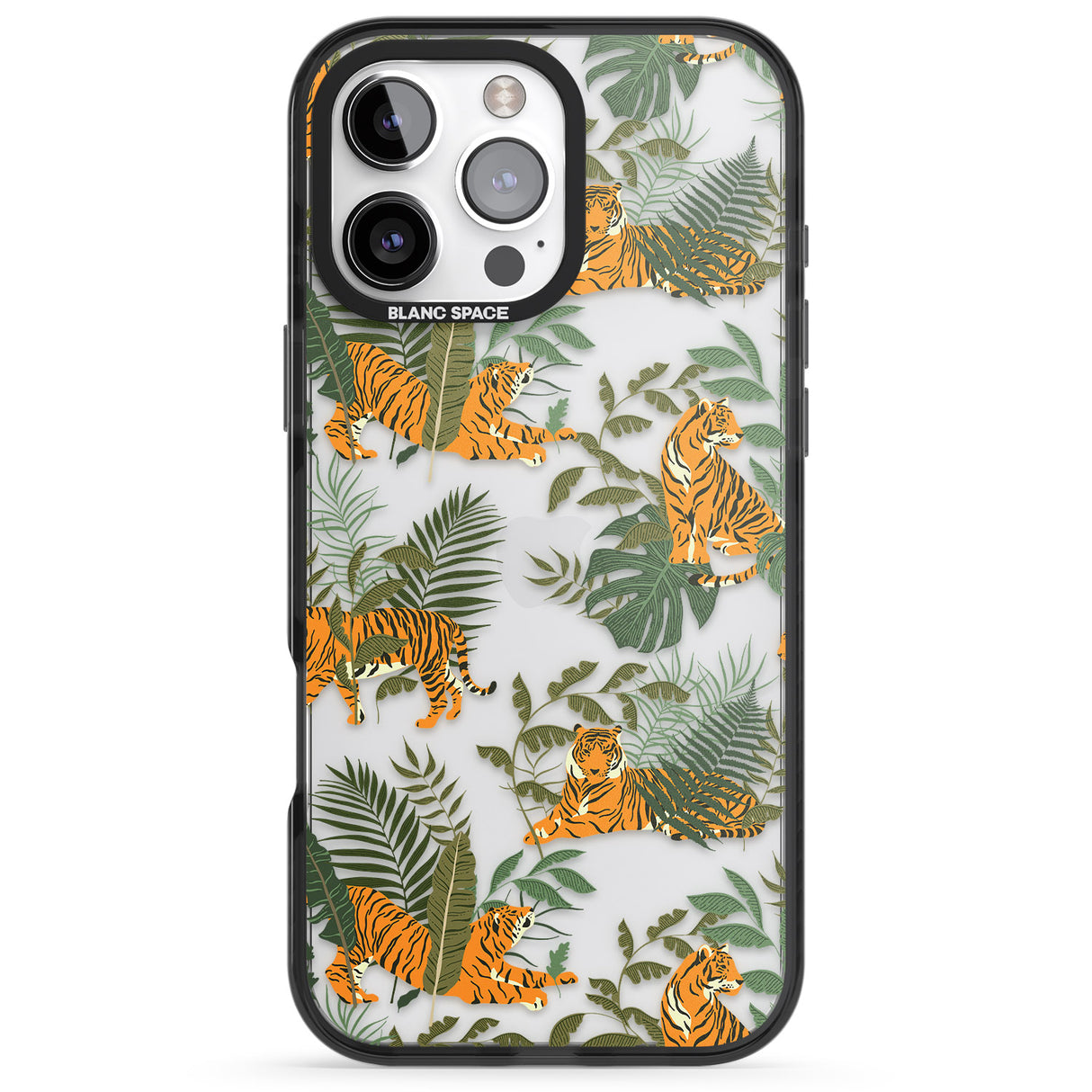 ClearTiger & Fern Jungle Cat Pattern