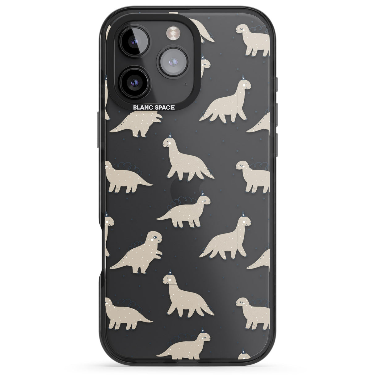 Adorable Dinosaurs Pattern (Clear)