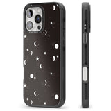 iPhone 16 Pro Max Funky Moons & Stars Black Impact Phone Case