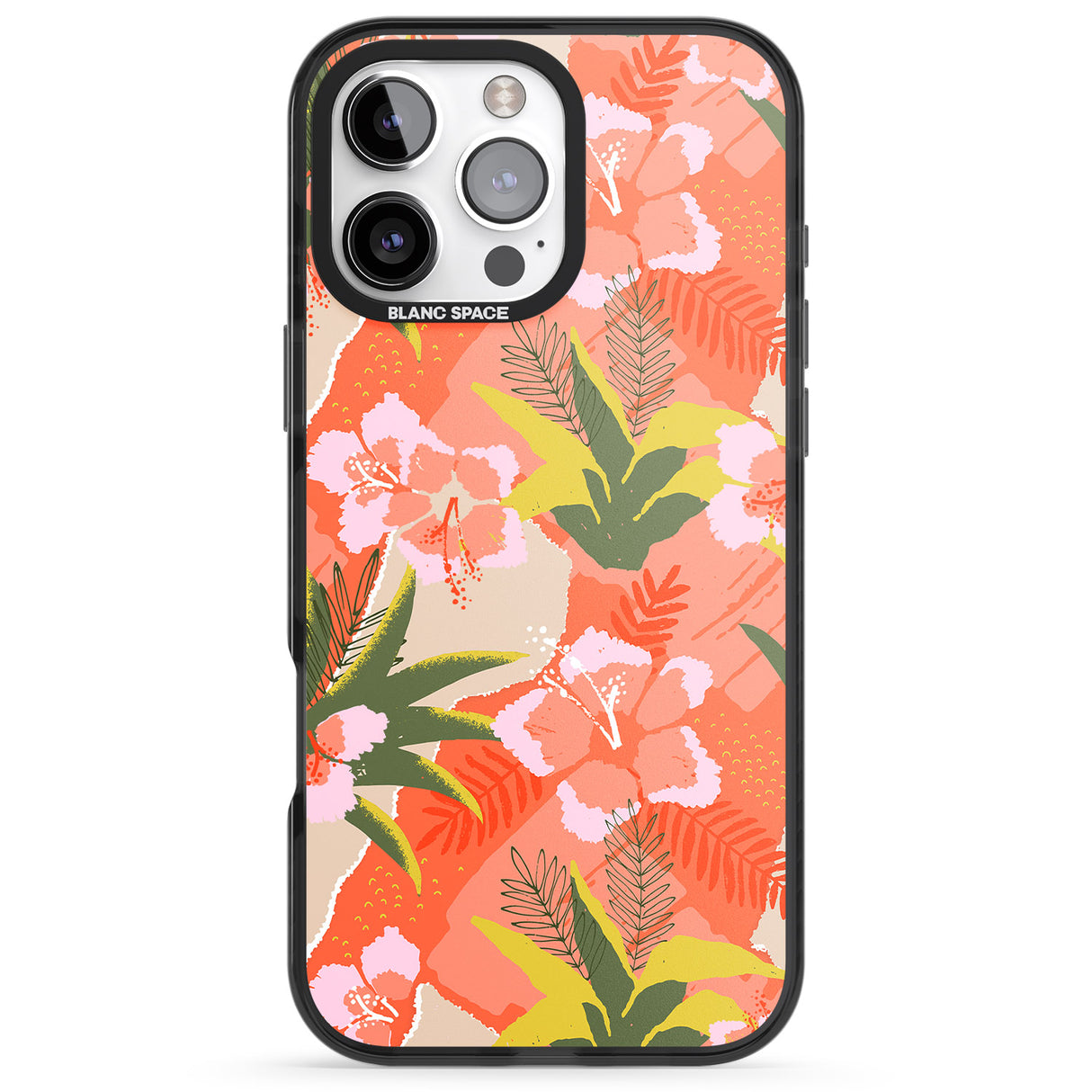 Hawaiian Flowers Abstract Pattern