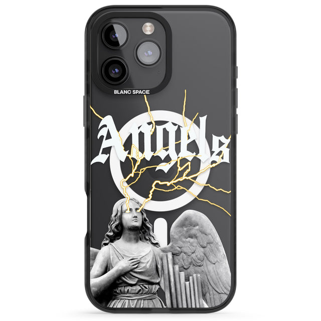 iPhone 16 Pro Max ANGELS Black Impact Phone Case