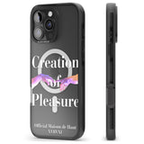 iPhone 16 Pro Max Creation of Pleasure Black Impact Phone Case