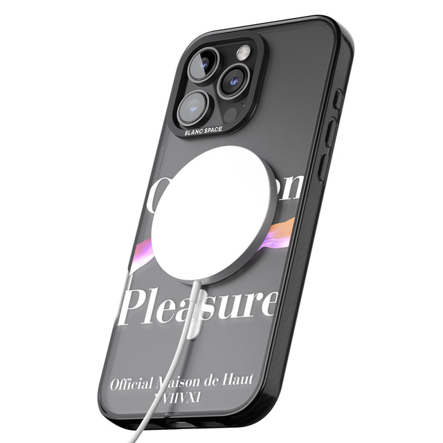 iPhone 16 Pro Max Creation of Pleasure Black Impact Phone Case